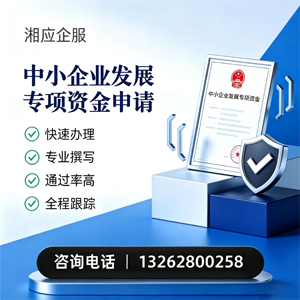 江西中小企业发展专项资金申报服务