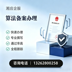 江西算法备案申报服务