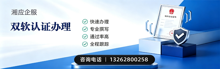 江西双软认证申报服务